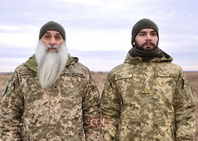 Ашер-Йозеф Черкасский и его сын Давид плечом к плечу вместе украинскими воинами сражаются за Украину