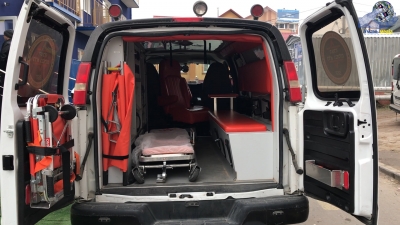 В мікрорайоні паломництва Умані є власна карета швидкої допомоги.