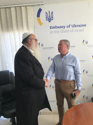 Натан Бен Нун провів зустріч з послом України в Ізраїлі